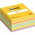 Memoblok Post-it 2030 76x76mm kubus ultra assorti