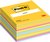 Memoblok Post-it 2030 76x76mm kubus ultra assorti