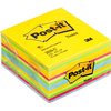 Memoblok Post-it 2030 76x76mm kubus ultra assorti foto