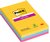 Memoblok Post-it 4690 Super Sticky 101x152mm lijn Carnival 3 stuks
