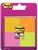 Memoblok Post-it 6910 Super Sticky 51x51mm assorti 4 stuks