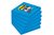 Memoblok Post-it 654 Super Sticky 76x76mm blauw 90 vel