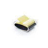 Memoblokdispenser Pro tbv Post-it Z-Notes 76x76mm incl notes transparant zwart foto