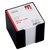 Memokubus Quantore 10x10x9cm zwart met 900vel