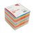 Memokubus Quantore 90x90mm transparant assorti