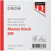 Memoblok Quantore kopgelijmd 98x98mm 900 vel foto