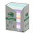Memoblok Post-it 655-RPT 76x127mm recycled rainbow pastel 16 stuks