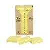 Bloc-mémos Post-it 653 38x51mm recyclé jaune 24 pièces Photo