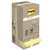 Memoblok Post-it 654 76x76mm recycled pastel geel 16 stuks