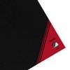 Cahier de notes Bantex noir/rouge A5 ligné 70g 96 feuilles Photo