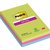 Memoblok Post-it 660 Super Sticky 102x152mm lijn rainbow 3 stuks