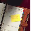 Memoblok Post-it 653-1B recycled 38x51mm canary yellow 6 stuks foto