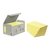 Bloc-mémos Post-it 655-1B 76x127mm recyclé jaune 6 pièces