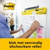 Meeting chart Post-it 566 Super Sticky 50,8x60,9cm uni incl. bandes Command 2 pièces Photo