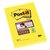 Memoblok Post-it 660 Super Sticky 102x152 geel met lijn 75 vel