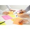 Memoblok Post-it 6845 Super Sticky 203x152mm assorti 4 stuks foto