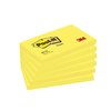 Memoblok Post-it 655 76x127mm 100 vel per blok neon geel photo