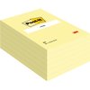 Memoblok Post-it 659 102x152mm geel photo