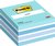 Memoblok Post-it 2028 76x76mm kubus pastel blauw