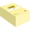 Memoblok Post-it 660 lijn 102x152mm canary yellow foto