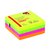 Bloc-mémos Quantore 76x76mm 4 couleurs fluo assorti 400 feuilles
