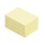 Bloc-mémos Quantore 38x51mm jaune 3 pièces
