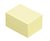 Memoblok Quantore 38x51mm geel 3 stuks
