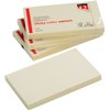 Memoblok Quantore 76x127mm geel 100 vel foto