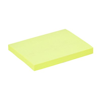 Memoblok Quantore 76x101mm geel 100 vel
