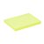 Memoblok Quantore 76x101mm geel 100 vel