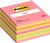 Memoblok Post-it 2028 76x76mm kubus neon kleuren