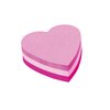 Bloc-mémos 3M Post-it 2007 70x70mm cube coeur rose Photo