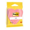 Bloc-mémos 3M Post-it 2007 70x70mm cube coeur rose Photo
