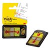 Indextabs Post-it 68031 25,4x43.2mm " hier ondertekenen" geel foto