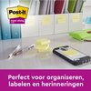Memoblok Post-it 654 Super Sticky 76x76mm geel 14+2 gratis foto