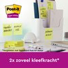 Memoblok Post-it 655 Super Sticky 76x127mm geel 14+2 gratis foto