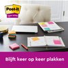 Bloc-mémos Post-it 2028 Super Sticky 76x76mm cube jaune Photo