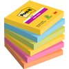Memoblok Post-it 654 Super Sticky 76x76mm Carnival 6 stuks foto