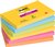 Memoblok Post-it 655 Super Sticky 76x127mm Carnival 6 stuks