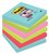 Memoblok Post-it 654 Super Sticky 76x76mm Cosmic 6 stuks
