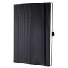 Carnet de notes Sigel Conceptum Pure A4 ligné noir Photo