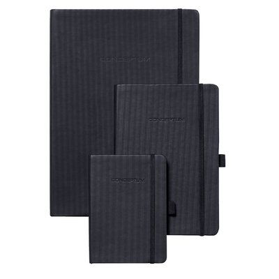 Carnet de notes Sigel Conceptum Pure A4 ligné noir