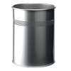 Corbeille à papier Durable 3300-23 15L 30mm perforations argent Photo