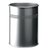 Corbeille à papier Durable 3300-23 15L 30mm perforations argent