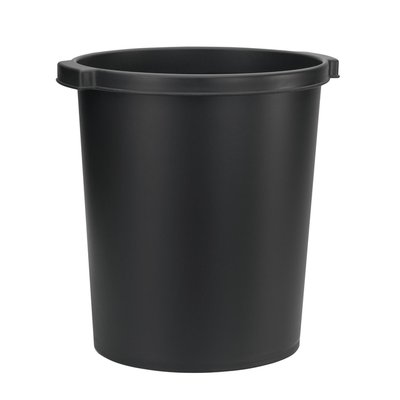 Papierbak Djois Re-Solution 15liter met griprand zwart