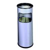 As-papierbak Durable 3330-23 rond zilver metallic foto