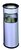 As-papierbak Durable 3330-23 rond zilver metallic