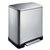 Poubelle à pédale EKO E-Cube 9+10L inox