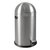 Afvalbak EKO Kickcan 33 liter mat RVS