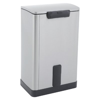 Pedaalemmer EKO E-Cube 40 liter rvs